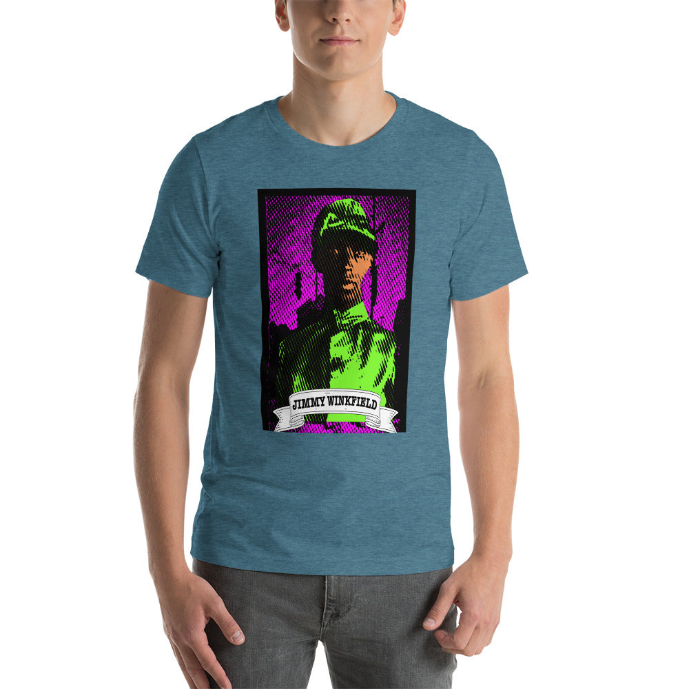 Jimmy Winkfield Black Jockeys Series Unisex t-shirt