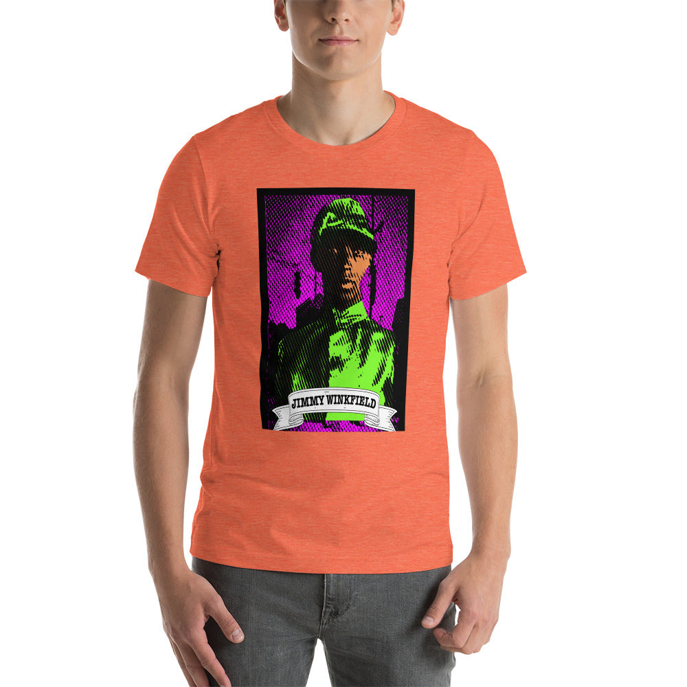 Jimmy Winkfield Black Jockeys Series Unisex t-shirt