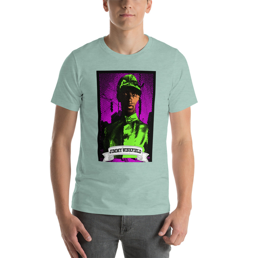 Jimmy Winkfield Black Jockeys Series Unisex t-shirt