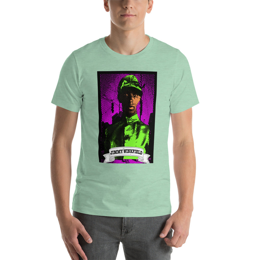 Jimmy Winkfield Black Jockeys Series Unisex t-shirt