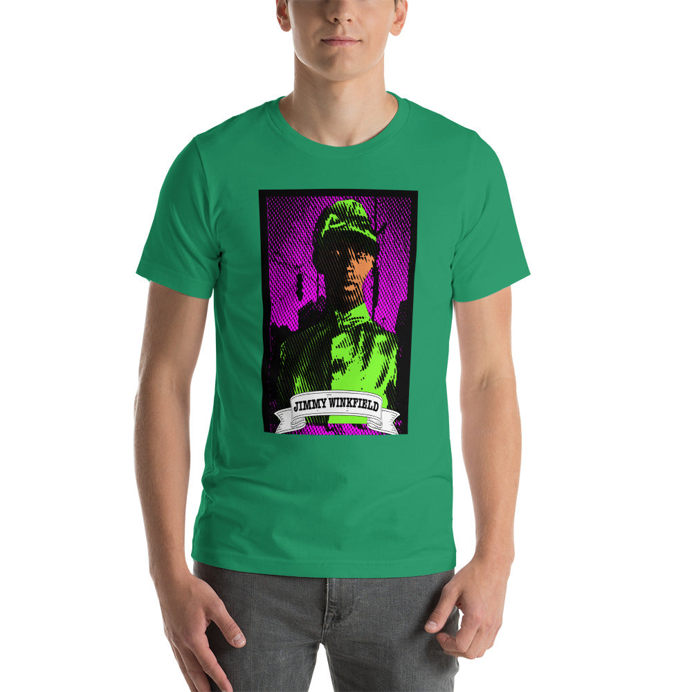 Jimmy Winkfield Black Jockeys Series Unisex t-shirt