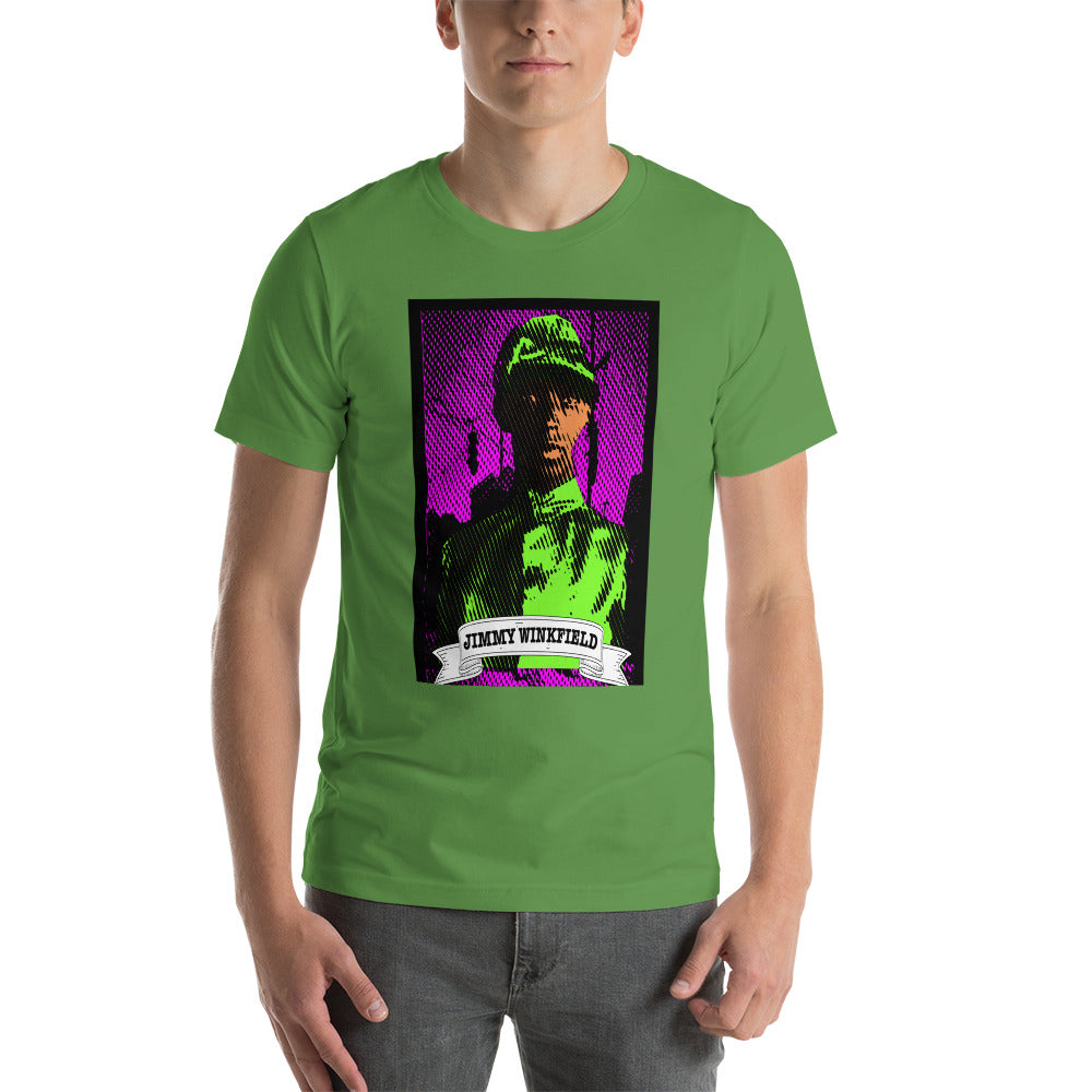 Jimmy Winkfield Black Jockeys Series Unisex t-shirt