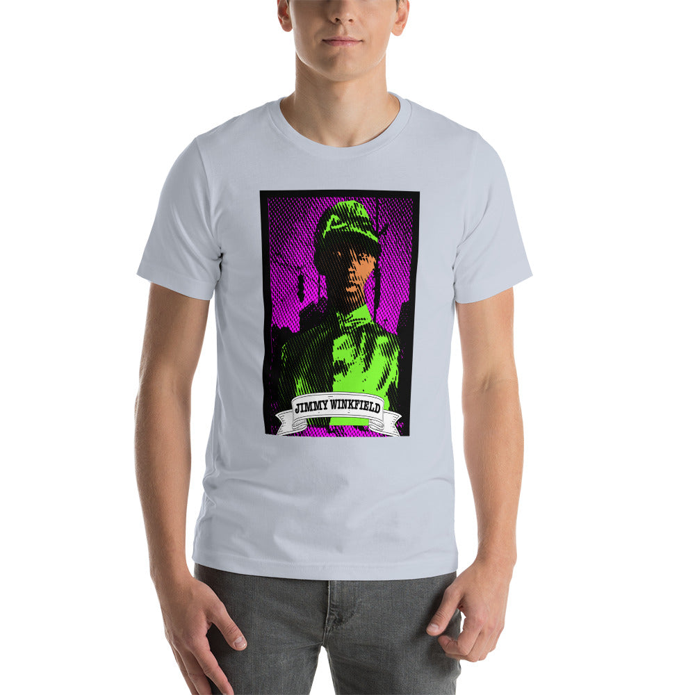 Jimmy Winkfield Black Jockeys Series Unisex t-shirt