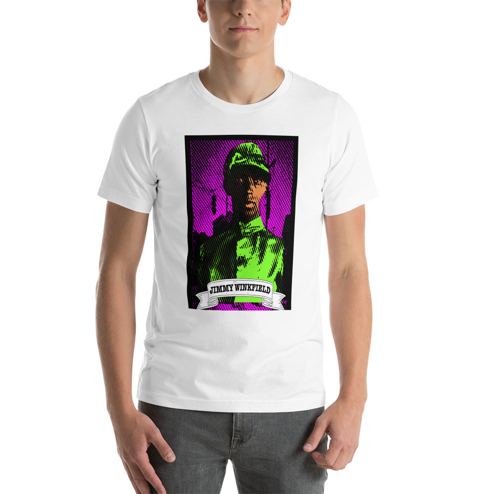 Jimmy Winkfield Black Jockeys Series Unisex t-shirt