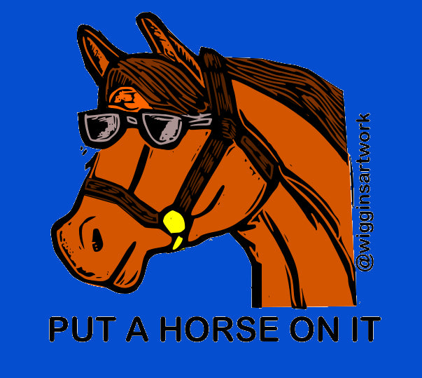 Put a Horse on it Sticker