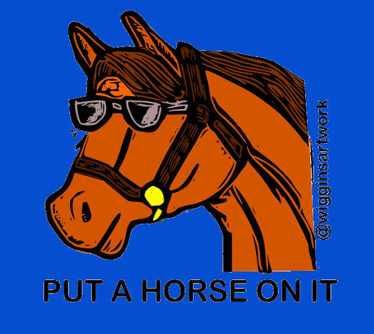 Put a Horse on it Sticker