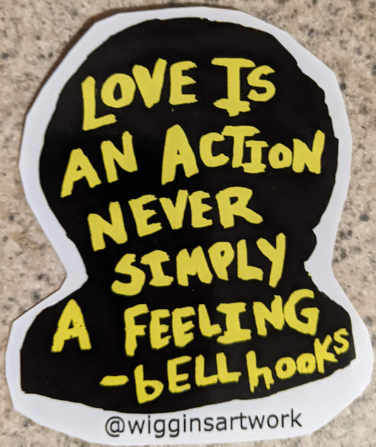Bell Hooks Sticker