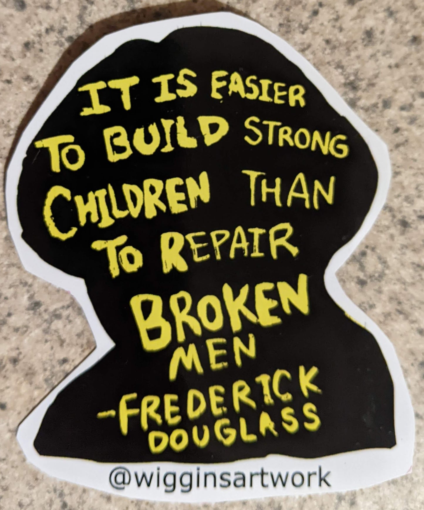 Frederick Douglass sticker