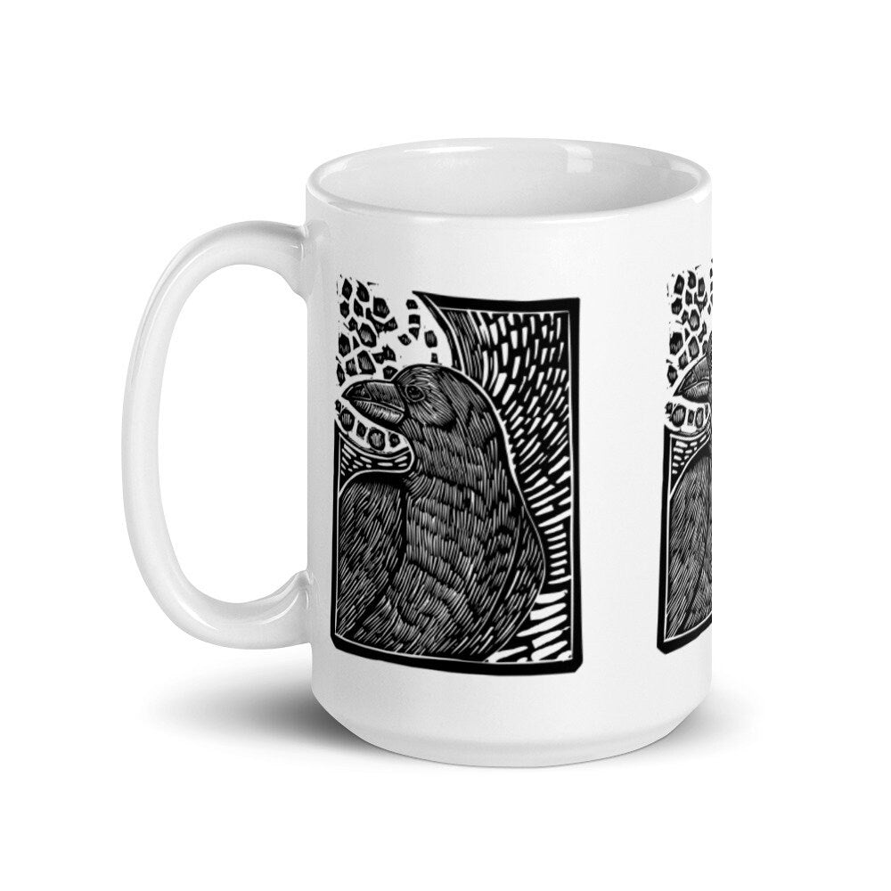 Raven In The Moonlight Mug