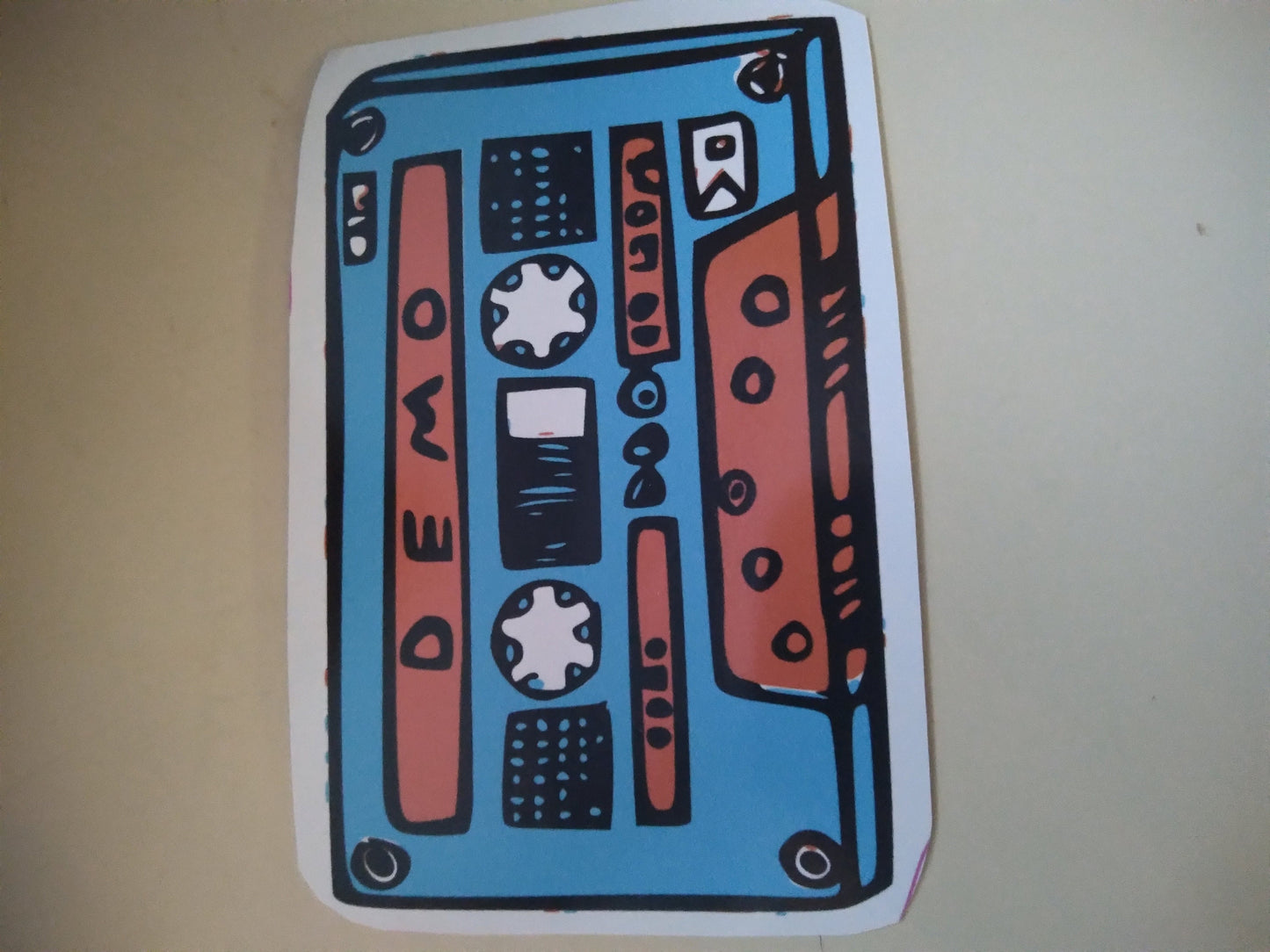 Demo Tape Sticker