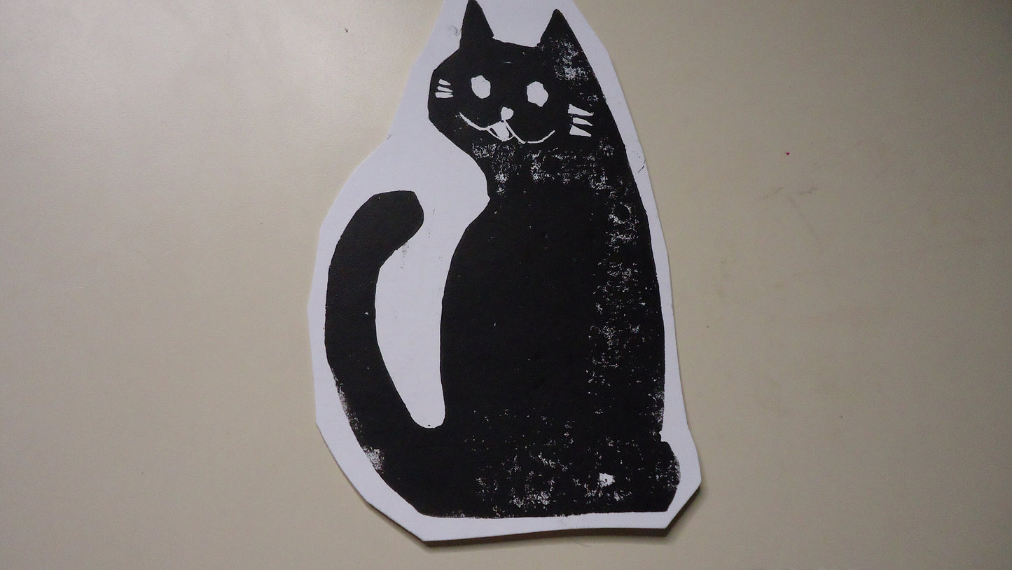 Cat sticker