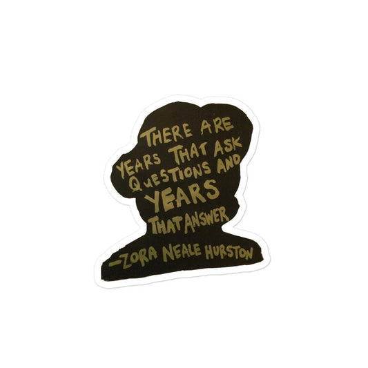 Zora Neale Hurston africanamerican, black history month For black history month Bubble-free stickers