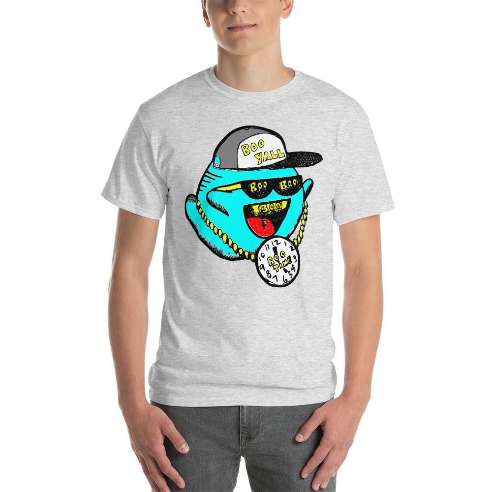 Boo Y'all Ghost Super Mario World Short Sleeve T-Shirt - WigginsArtwork 