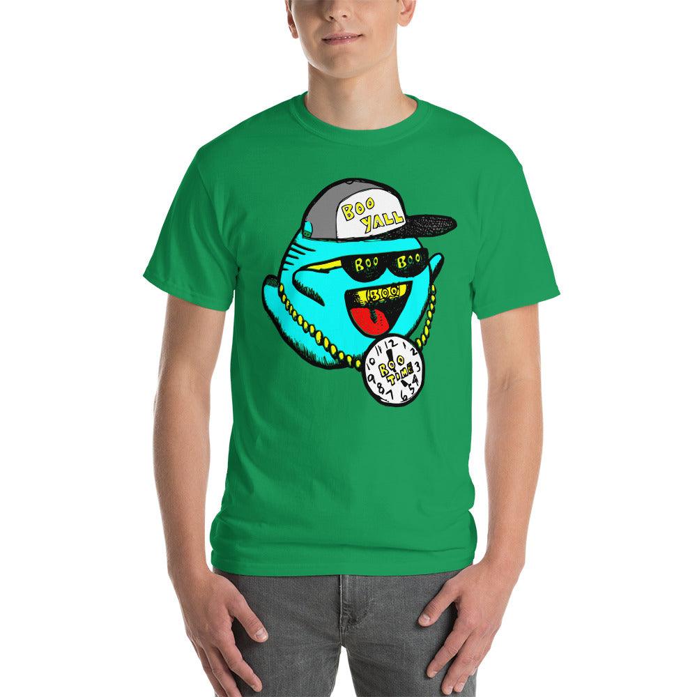 Boo Y'all Ghost Super Mario World Short Sleeve T-Shirt - WigginsArtwork 