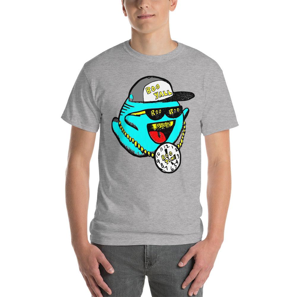 Boo Y'all Ghost Super Mario World Short Sleeve T-Shirt - WigginsArtwork 