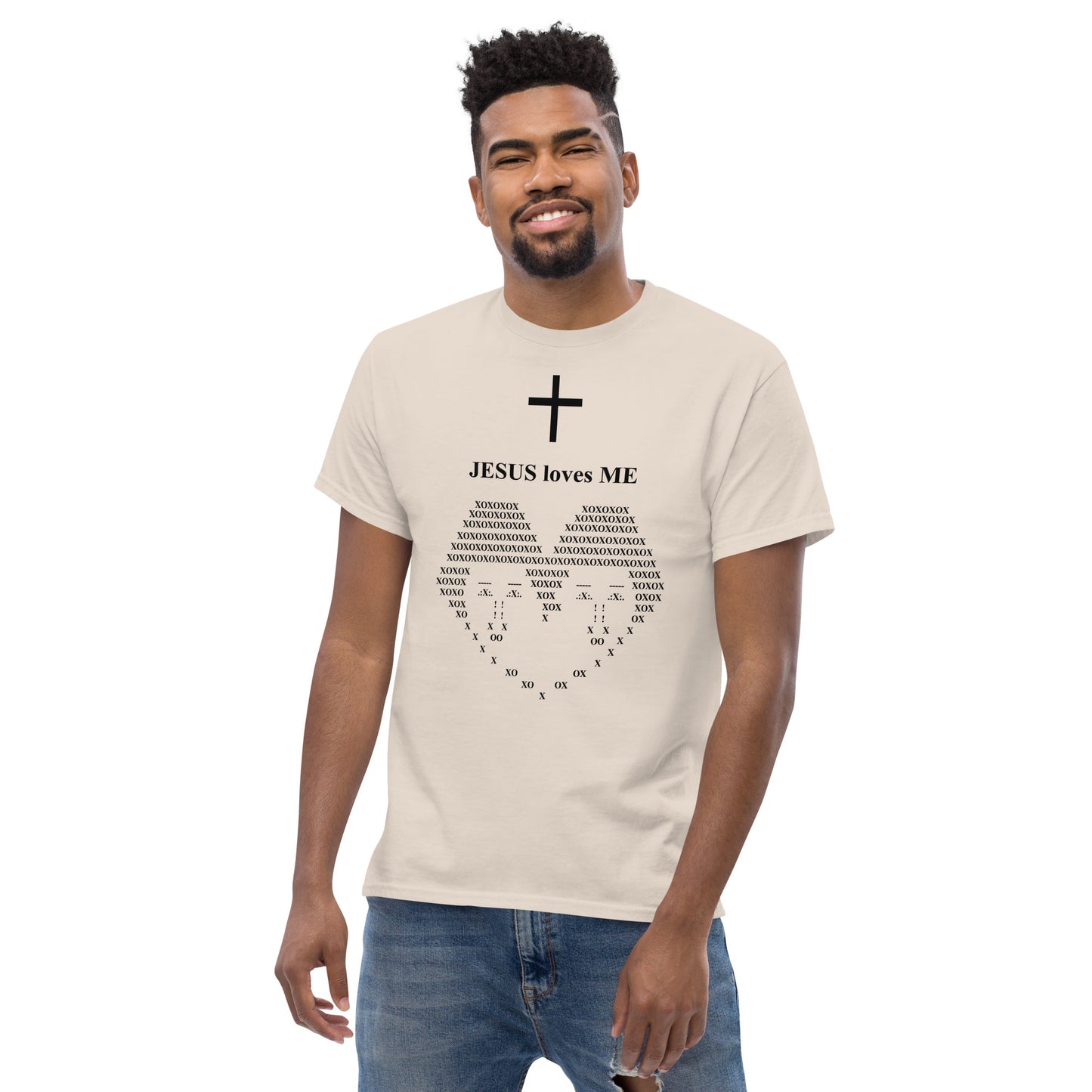 Jesus Loves Me Men's classic tee