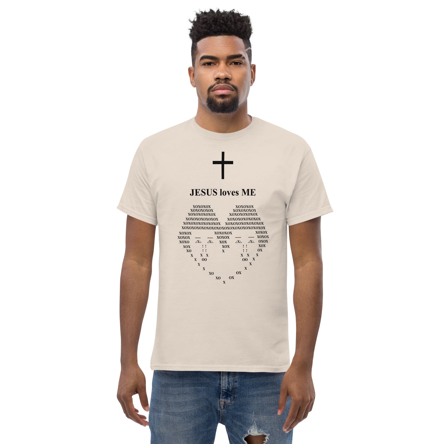 Jesus Loves Me Men's classic tee