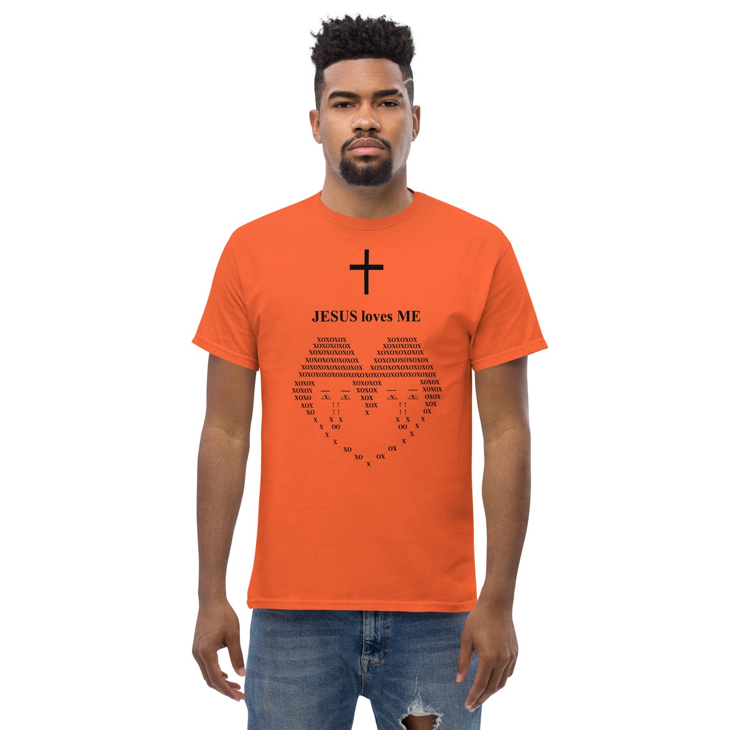 Jesus Loves Me Men's classic tee