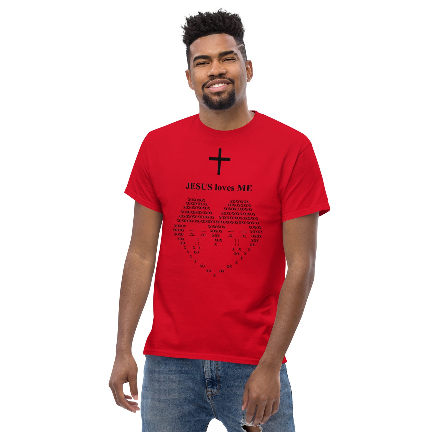 Jesus Loves Me Men's classic tee