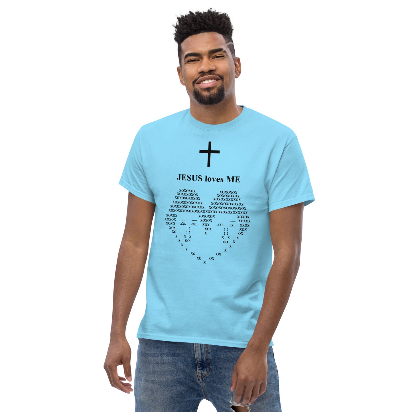 Jesus Loves Me Men's classic tee