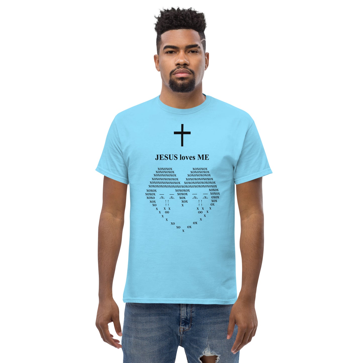 Jesus Loves Me Men's classic tee