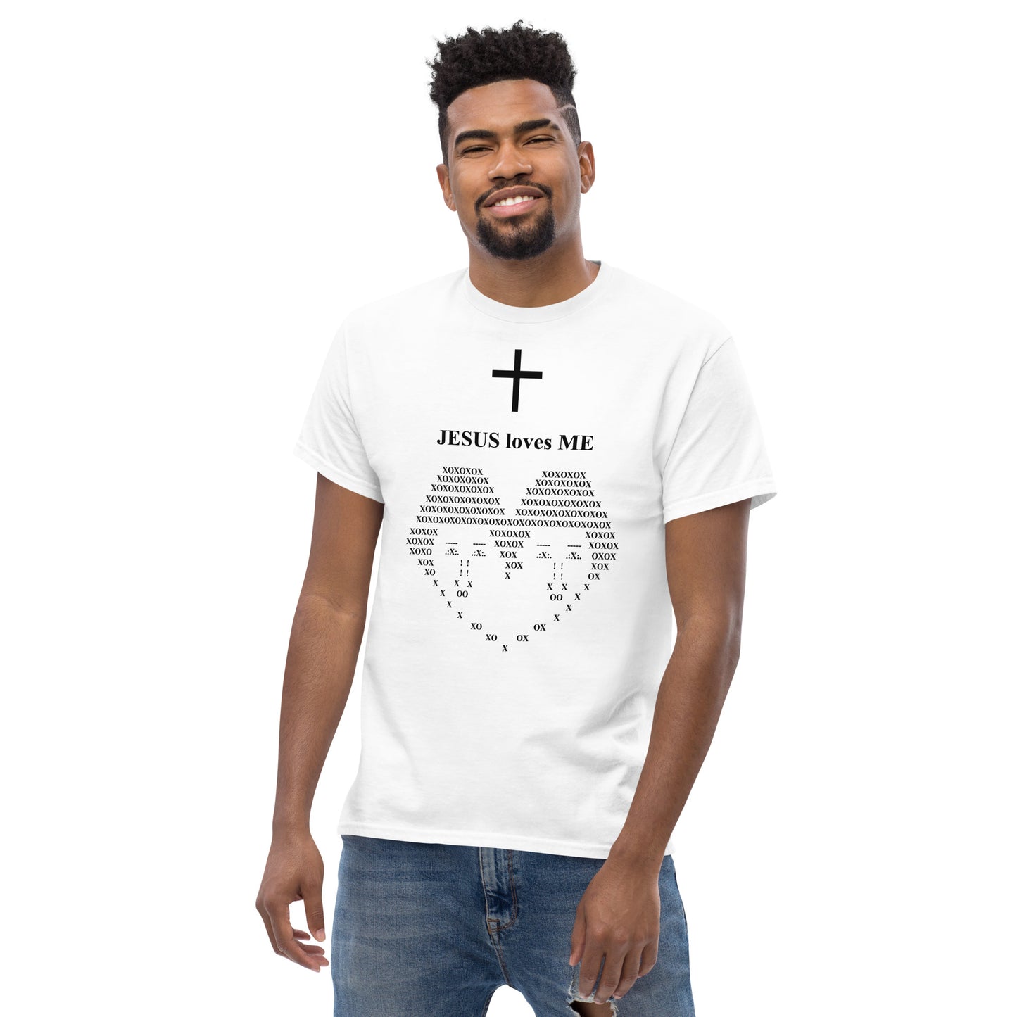 Jesus Loves Me Men's classic tee