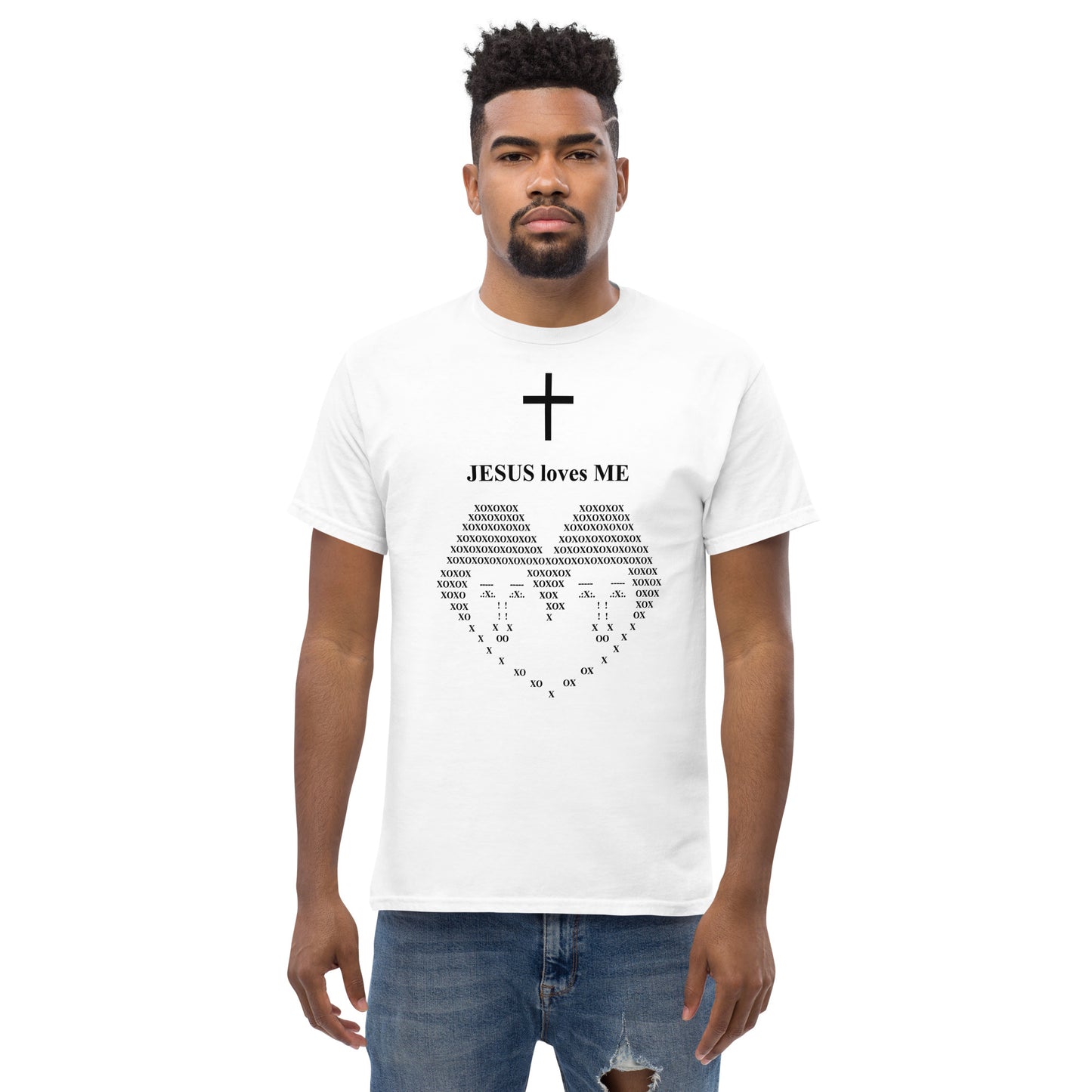 Jesus Loves Me Men's classic tee