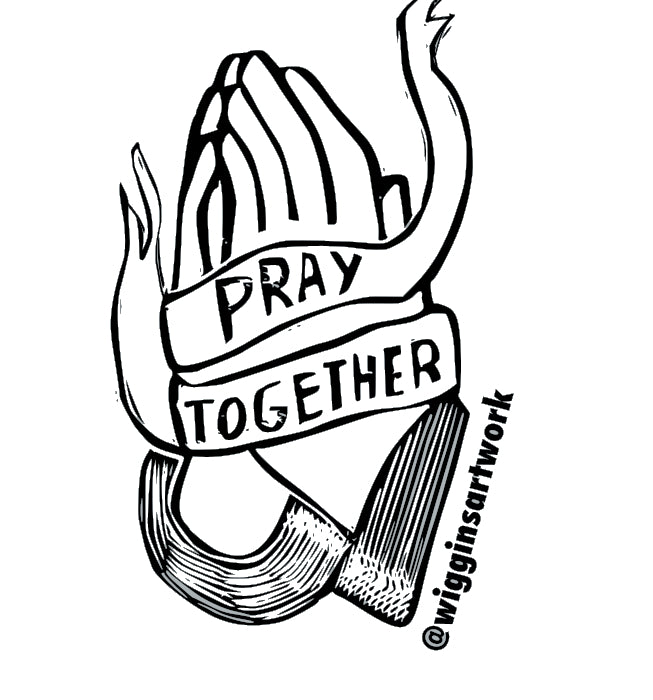 Pray Together Sticker