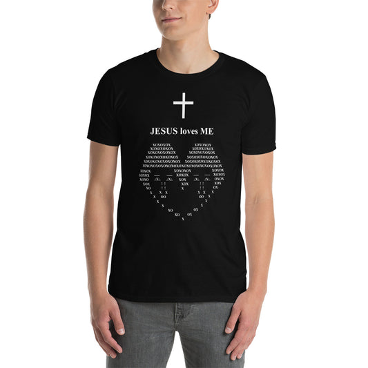Jesus Loves Me Short-Sleeve Unisex T-Shirt