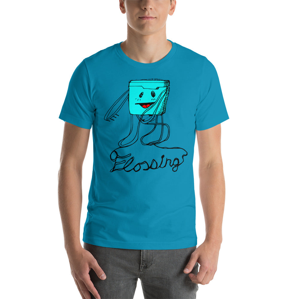 Flossing Short-Sleeve Unisex T-Shirt