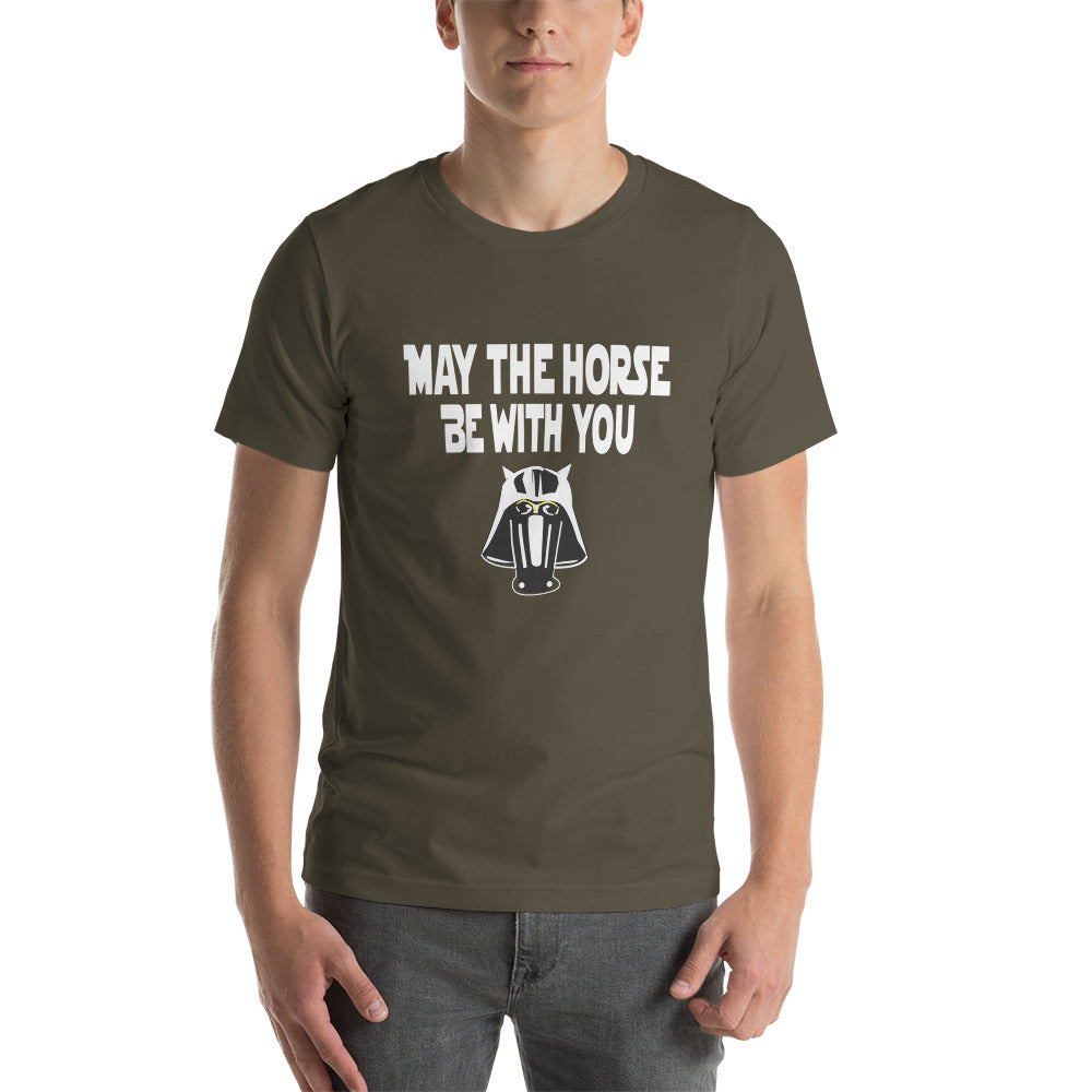 May the Horse be with You Starwars Unisex T-shirt