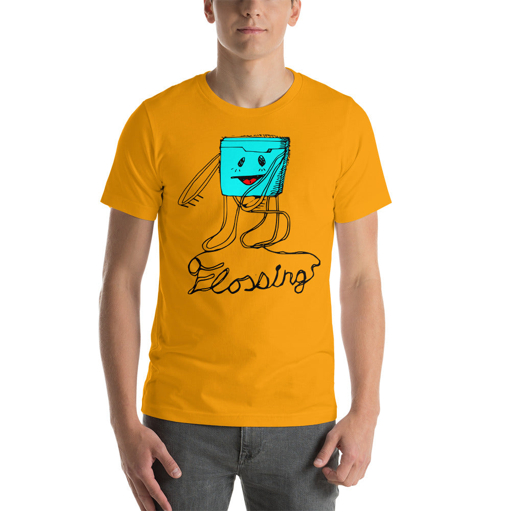 Flossing Short-Sleeve Unisex T-Shirt