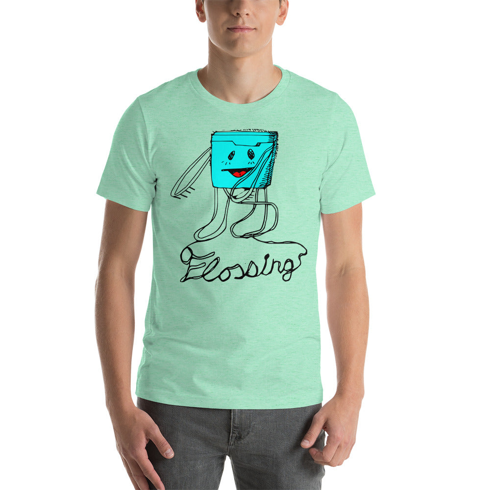 Flossing Short-Sleeve Unisex T-Shirt