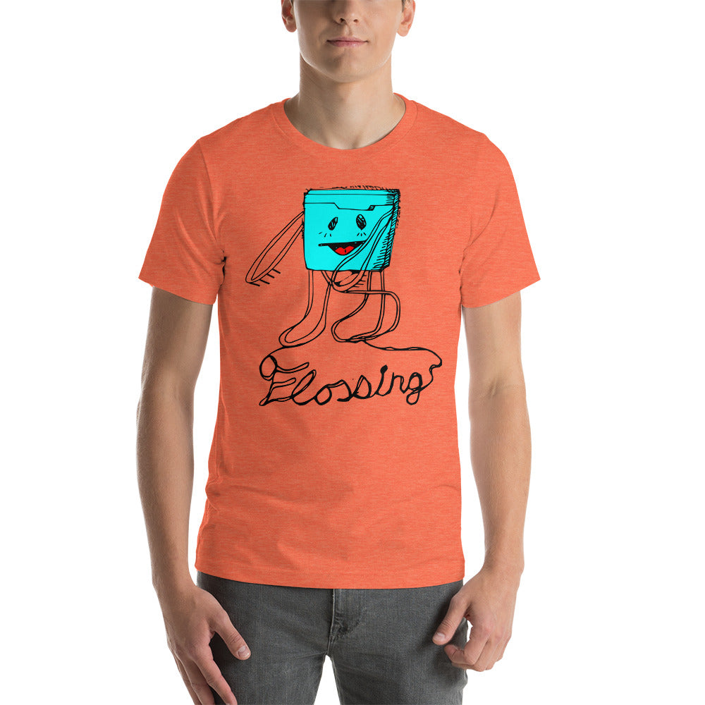 Flossing Short-Sleeve Unisex T-Shirt