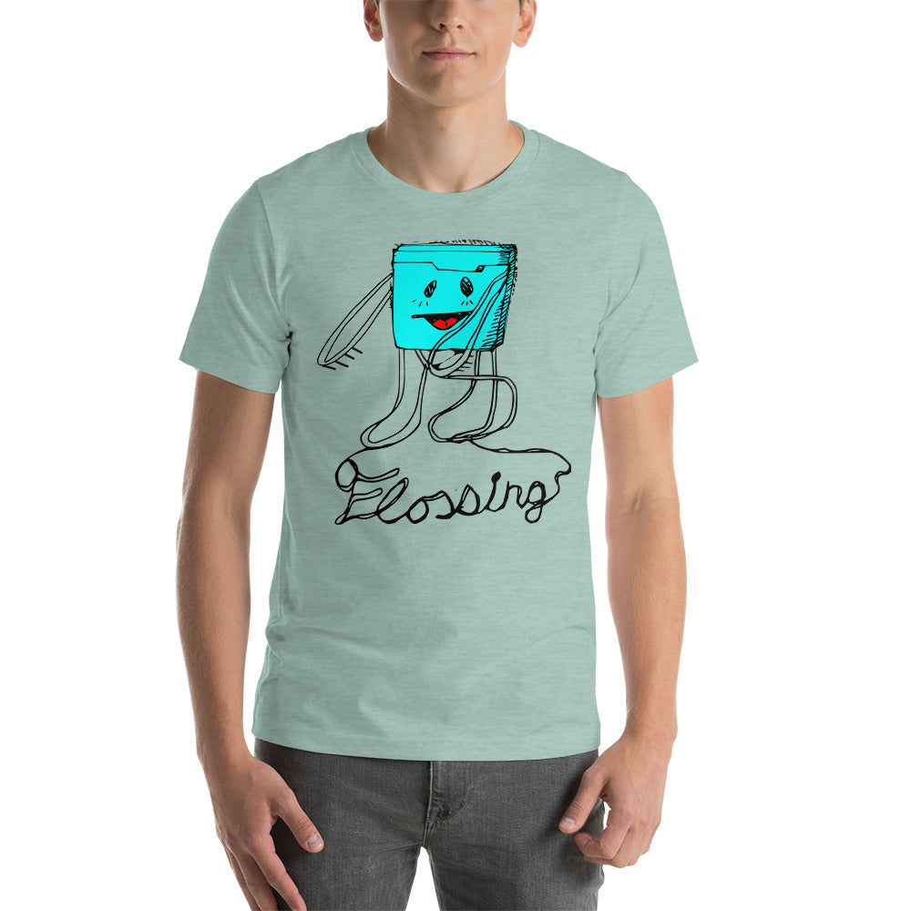 Flossing Short-Sleeve Unisex T-Shirt