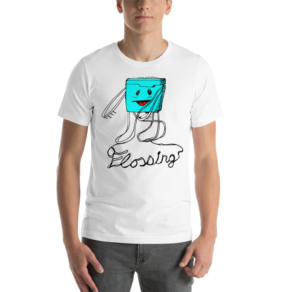 Flossing Short-Sleeve Unisex T-Shirt