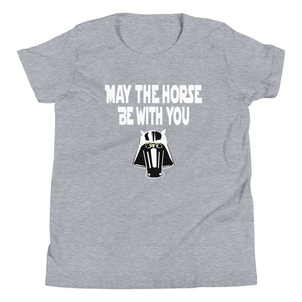 May the Horse Be With You Youth Short Sleeve T-Shirt