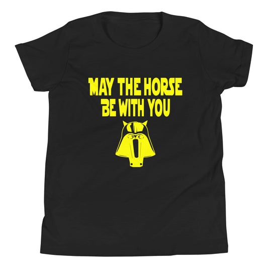 May the Horse Be With You Youth Short Sleeve T-Shirt